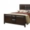 Simone Bedroom 5Pc Set in Coco Brown by Global w/Options