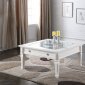 Adalyn 80530 3Pc Coffee Table Set in White by Acme