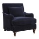 902899 Accent Chair in Midnight Blue Fabric by Coaster