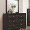 Delano 203811 Bedroom in Rubbed Black by Coaster w/Options