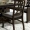 Arasina Dining Table 5559N-96 in Dark Acacia by Homelegance