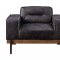 Silchester Sofa 56505 in Antique Ebony Leather by Acme w/Options