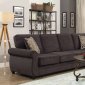 Kendrik Sectional Sofa 501450 in Chocolate Fabric by Coaster