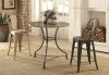 Lahrer 106138 3Pc Counter Height Table & Chairs Set by Coaster