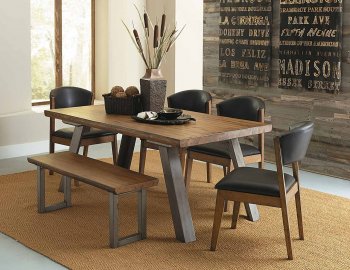 Hobson Dining Table 5478-72 by Homelegance w/Options [HEDS-5478-72 Hobson]