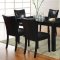 CM3176BK-T Lamia I Dining Table w/Optional Black Chairs