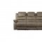 Shola Motion Sofa 9848BR-3 in Brown by Homelegance w/Options