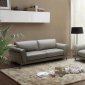 Berlin Sofa & Loveseat Set in Grey Leather by J&M w/Options