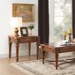 Barbary Coffee & 2 End Table Set 3618-30 in Cherry - Homelegance