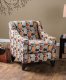 Pennington Accent Chair SM1112-CH in Multi-Colored Fabric