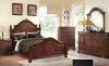 Estrella Bedroom in Dark Cherry by Acme w/Optional Case Goods