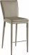 D6605BS-TAUPE Set of Two Bar Stools in Taupe by Global