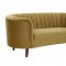 Millephri Sofa LV00163 in Olive Yellow Velvet by Acme w/Options