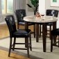 CM3693RPT Lisbon III Counter Height 5Pc Dining Set w/Options