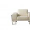 U808 Sofa & Loveseat Set in White by Global w/Options