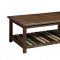 Whitwell CM4445 3Pc Coffee Table Set in Brown Cherry w/Options