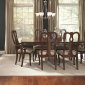 104131 Beamont Dining Table in Merlot by Coaster w/Options