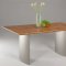 Jessica Dining Table in Light Oak by Chintaly w/Options