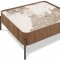 437E Coffee Table by J&M w/Ceramic Top & Optional End Table