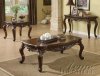 80064 Remington Coffee Table in Brown Cherry by Acme w/Options