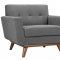 Engage Sofa in Expectation Gray Fabric by Modway w/Options