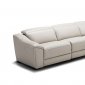 Nova Power Motion Sectional Sofa in Silver Grey by J&M