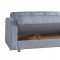 Joker Sofa Bed in Gray Fabric by Casamode w/Options