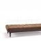 Oldschool Sofa Bed in Brown w/Retro Legs by Innovation w/Options