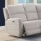 Olwen Power Motion Sectional Sofa in Cream by Acme w/Options