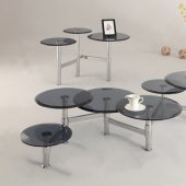 4033 Coffee Table & 2 End Tables Set by Chintaly