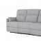 U8571 Power Motion Sofa in Light Gray Fabric by Global w/Options