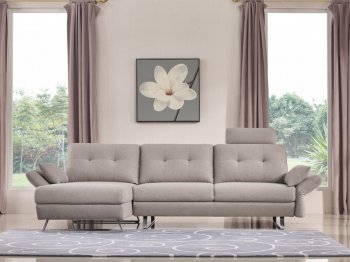 Payne Sectional Sofa 1720 in Grey Fabric by VIG [VGSS-1720 Payne Grey]