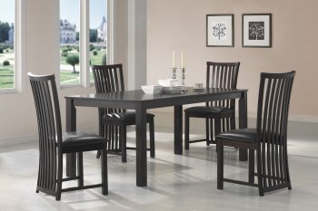 103231 5Pc Dining Set by Coaster in Cappuccino w/Options [CRDS-103231]