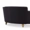 Oslo Sofa TOV-L6109 in Black Herringbone Fabric by TOV Furniture