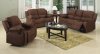 7191 Reclining Sofa in Brown Microfiber w/Options