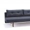 Recast Sofa Bed in Nist Blue Fabric by Innovation