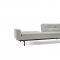 Dublexo Sofa Bed in Natural by Innovation w/Arms Wood Legs