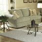 Mint Chenille Traditional Classic Living Room Sofa w/Rolled Arms