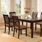 CM3100T Central Park I Dining 7Pc Set in Dark Cherry w/Options