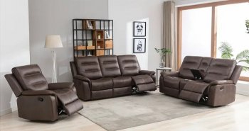 80563 Power Motion Sofa in Walnut by Lifestyle w/Options [SFLLS-80563 Canyon Walnut]