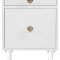 Lia Side Table 830 in Matte White by Meridian