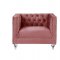 HeiberoII Sofa LV00327 in Pink Velvet by Acme w/Options