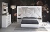 Majesty Bedroom by ESF in White w/Optional Carmen Casegoods