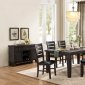 Ameillia 586GY-82 Dining Table 5Pc Set by Homelegance w/Options