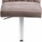 Joel Bar Stool 710 Set of 4 Pink Velvet Fabric by Meridian