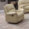 G795 Motion Sofa & Loveseat in Beige Bonded Leather by Glory