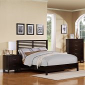 1348DC Paula Modern Dark Cherry Bedroom by Homelegance w/Options