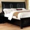 Castor Bedroom CM7590BK in Black w/Storage Footboard w/Options