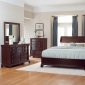 Inglewood Bedroom 1402LP in Cherry by Homelegance w/Options