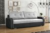 Sonia Sofa Bed in Gray & Black Fabric by Skyler Design